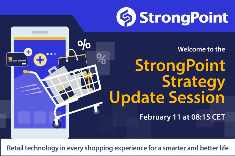 Tune in to <a href="/StrongPointHQ/">StrongPoint</a> 's Q4 results and Strategy Update Session on February 11 at 8:15 CET here: lnkd.in/efpR2Th