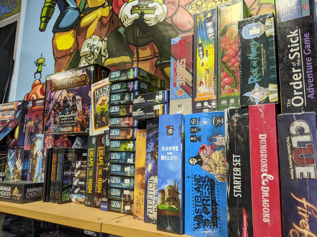 Starting today, all board games are 50% off!!!

#gamedealsvideogames #newwest #vancouver #retrogaming #videogames #nintendo #playstation #xbox #sega #shoplocal #games #boardgames #togethernewwest