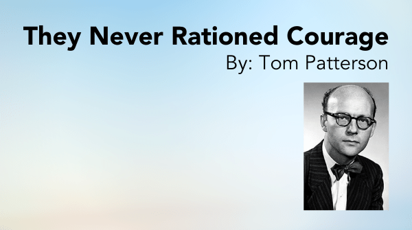 SPLibrary's tweet photo. Tom Patterson, the founder of the Stratford Festival, served with the Allied Forces in Europe from 1940 - 1945. This is a book of letters he wrote home during that time:
https://t.co/9ZJqIkSiwh
#EverWonder #StratfordON #TomPatterson https://t.co/68Aozt60AF