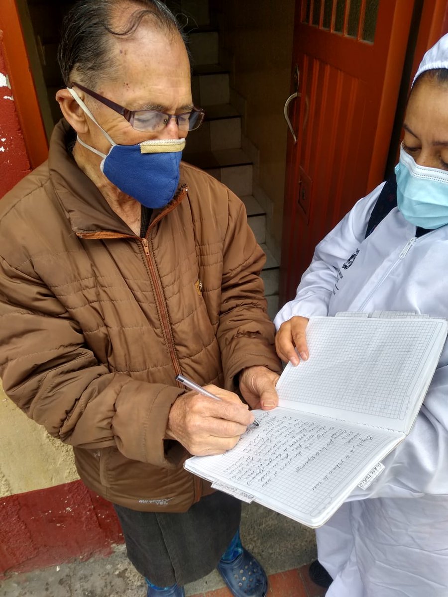 SLISEngativa's tweet photo. El Centro Día Luz de Esperanza realizó visita a persona mayor en fragilidad social,👉se brinda atención psicosocial y se proyecta apoyo nutriciónal,👉 se focaliza para acceso a otros servicios @integracionbta
@SLISEngativa acerca los servicios en beneficio de los más vulnerables https://t.co/hSYuyp5EUA