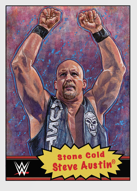 Topps Living Set WWE Wrestling gets underway with Steve Austin and Trish Stratus. Check out the details for weekly series. https://t.co/Njqb5ZHCX0 #collect #thehobby #wwe @trishstratuscom https://t.co/vwEHJTYPNM