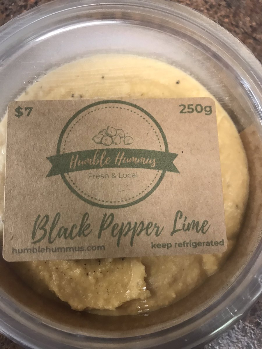 Look who’s back in our cooler! <a href="/humblehummus/">humblehummus</a> 
New look, same great taste.