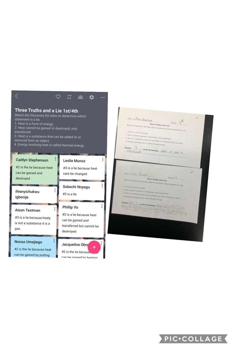 My students love the Discovery Ed 3 Truths and a Lie strategy! I fooled some of them this time!