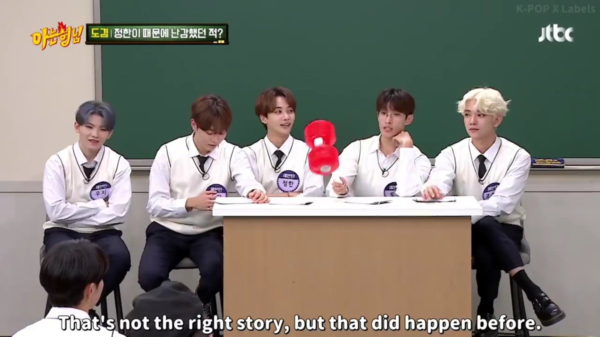 the answer to the question was that jeonghan locked dk out of their hotel room and only let him in after he recorded dk singing a cute song in front of everyone