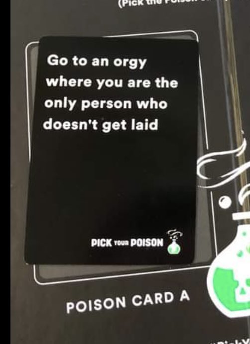 Pick your poison. A or B?