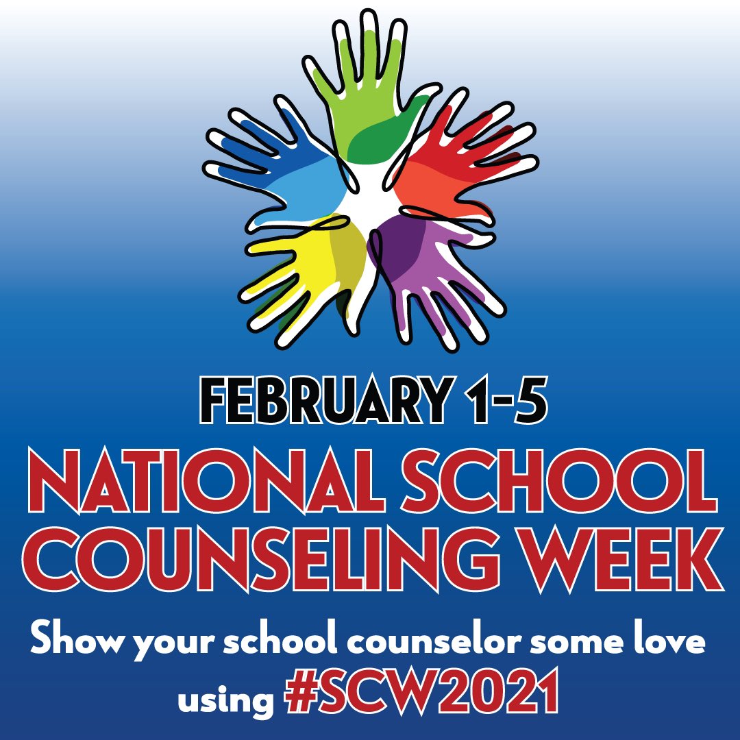 Dr. Joris M. Ray (@scssuptray) on Twitter photo Our school counselors work tirelessly to support our students and families. Their care for our social and emotional well-being allows the SCS family to overcome the most challenging times and remove barriers to success.
THANK your dedicated counselors this week using #SCW2021! Our school counselors work tirelessly to support our students and families. Their care for our social and emotional well-being allows the SCS family to overcome the most challenging times and remove barriers to success.
THANK your dedicated counselors this week using #SCW2021!