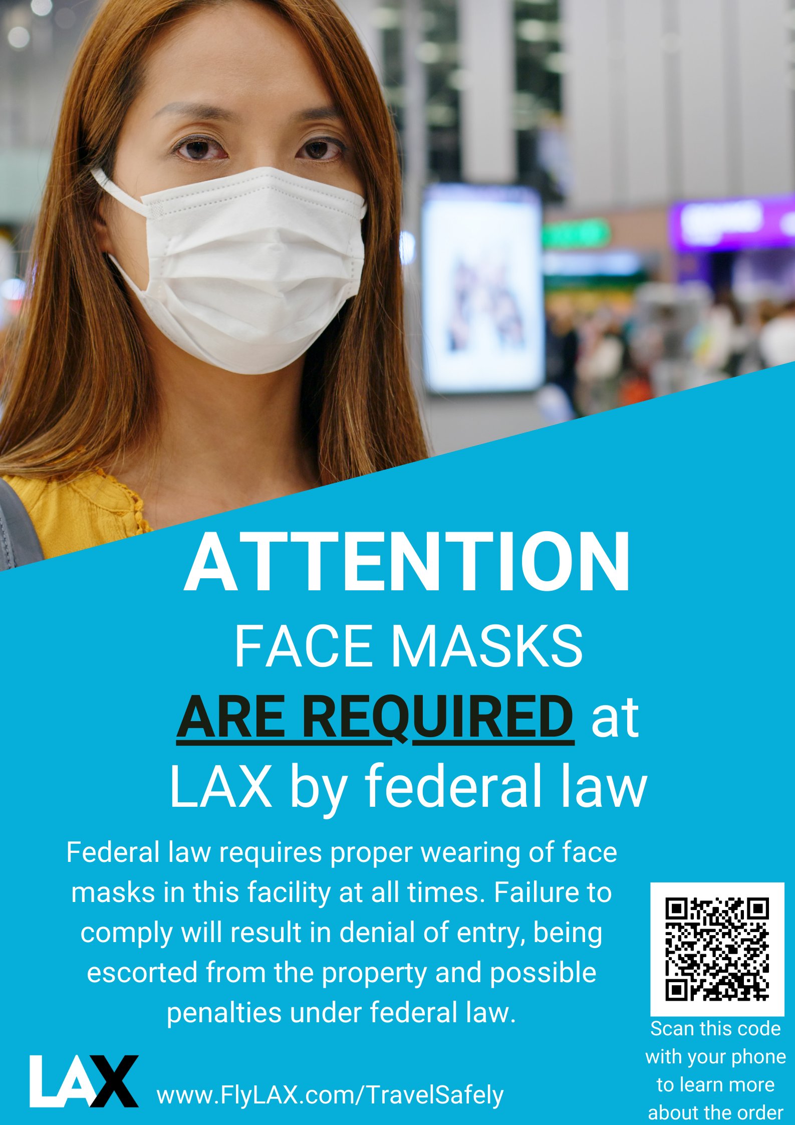 LAX Airport on Twitter "Face masks have been required at LAX for many