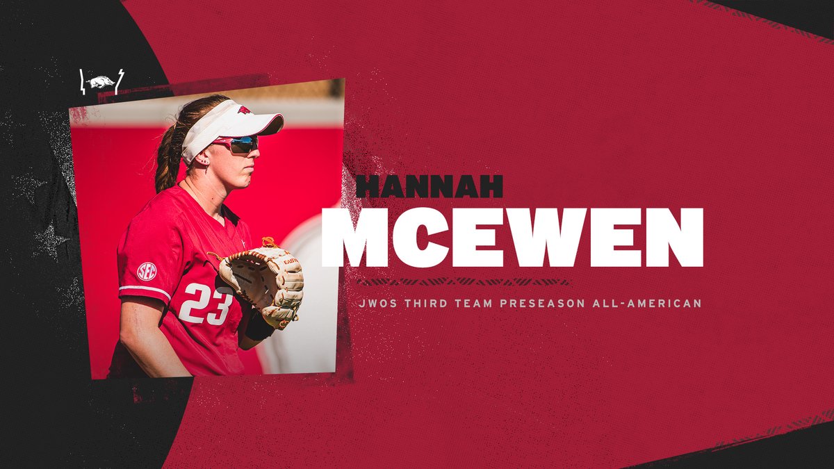 RazorbackSB's tweet image. Both @McEwenHannah and @18stormy have been named @JustinsWorldSB 𝐏𝐫𝐞𝐬𝐞𝐚𝐬𝐨𝐧 𝐀𝐥𝐥-𝐀𝐦𝐞𝐫𝐢𝐜𝐚𝐧𝐬 ‼️

🔗: bit.ly/3j8NtZk