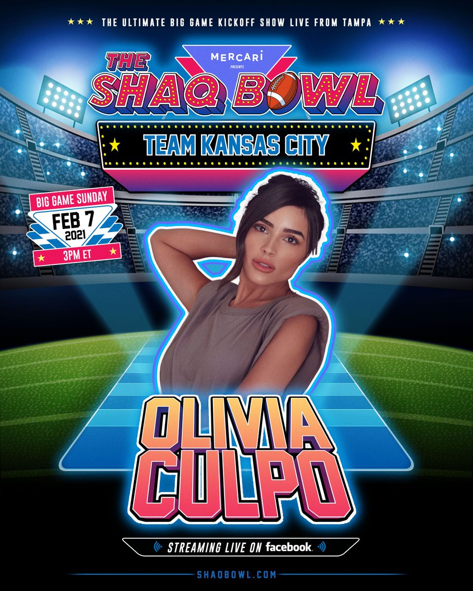ShaqsFunHouse's tweet photo. Internet queen @OliviaCulpo may have over 4 million Instagram followers, but can she give Team Kansas City enough clout for the W? https://t.co/lEw4LvGmZD