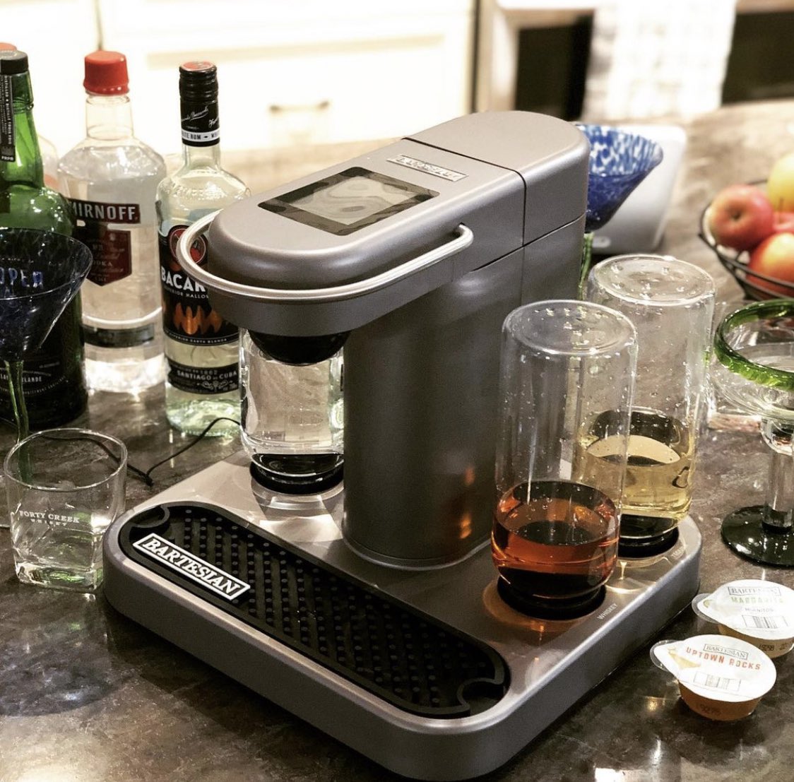 For the couple that loves cocktails! Premium cocktail machine! (Like a keurig but for alcohol)  https://amzn.to/2Msnujs&nbsp;