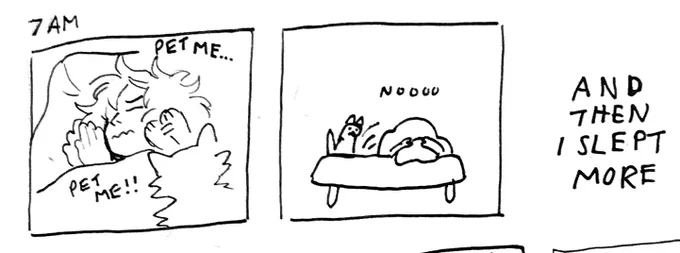 #hourlycomicday gaze into the average day of a depressed sexy bitch 