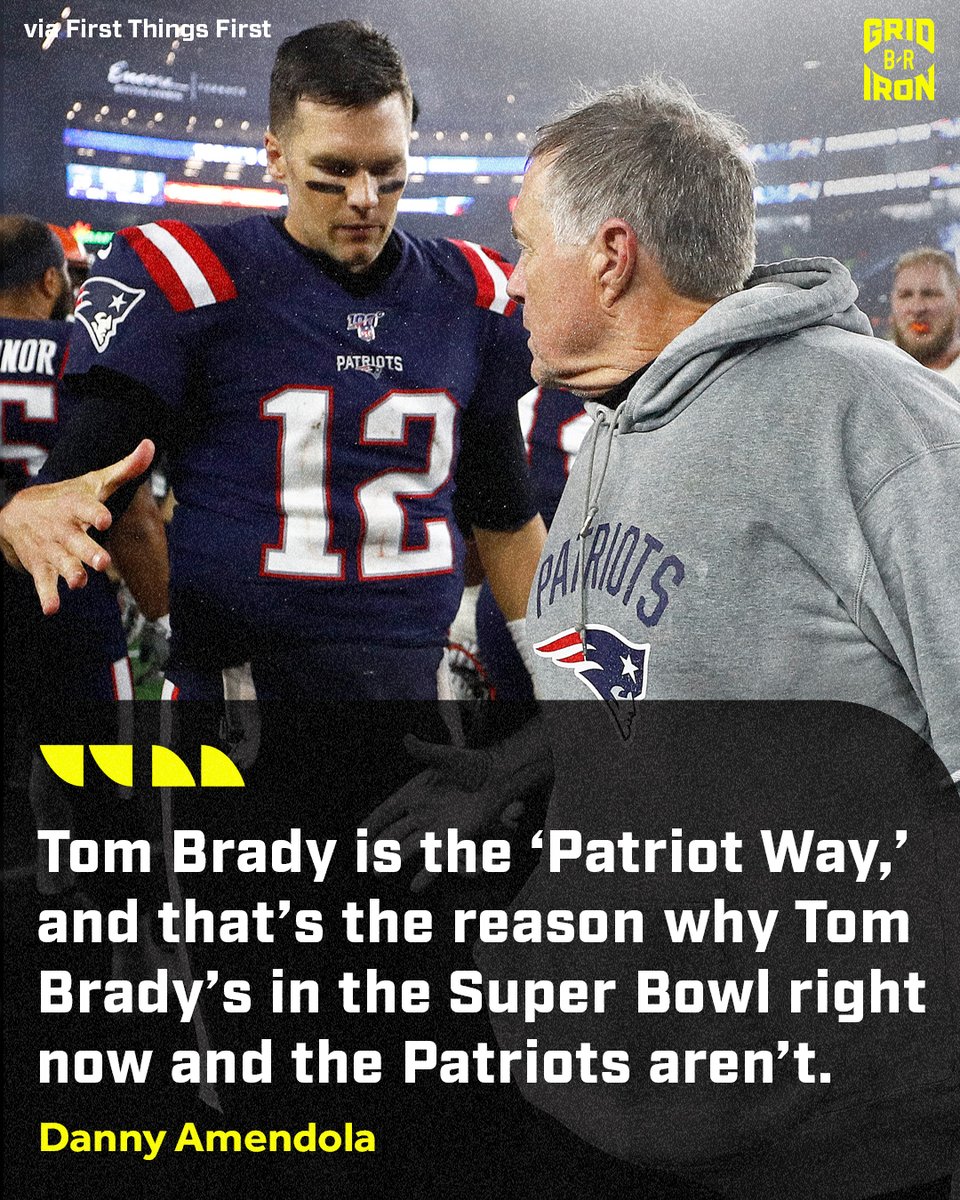 brgridiron's tweet photo. Amendola says TB12 is the system 👀

(via @FTFonFS1) https://t.co/1wIlg3Obyv