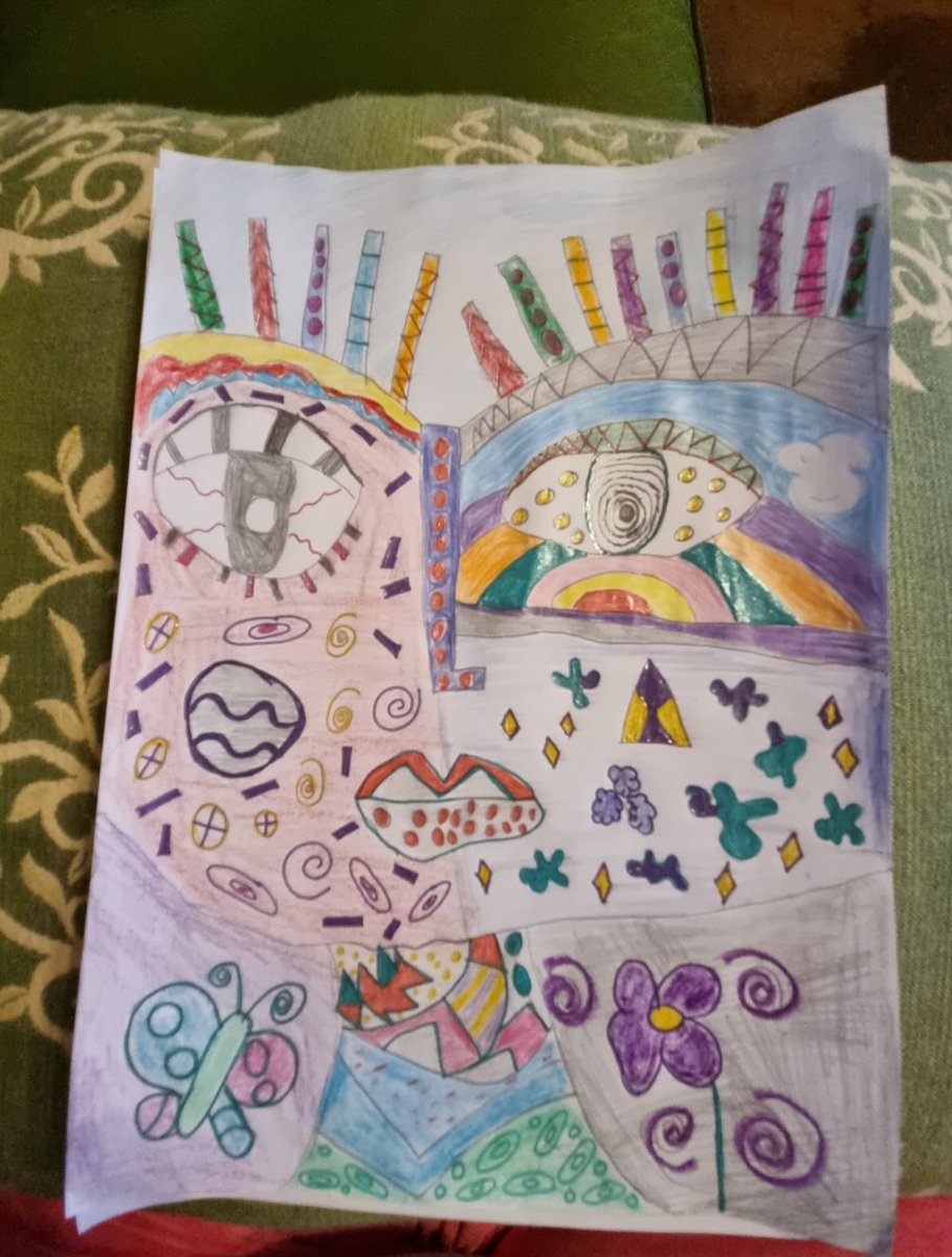 Garbett_HMCS's tweet image. My absolute favourite thing about this art lesson was the children being able to see the rewards of hard work and perseverance 😍💪🏻 check out Year 3’s incredible examples of the artist @silberzweig work @HMC_School #Phase2HomeLearning #ArtBase #ArtAtHome #WeAreCreative