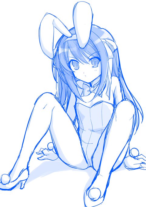 バニーハルヒちゃん(ラフ) 