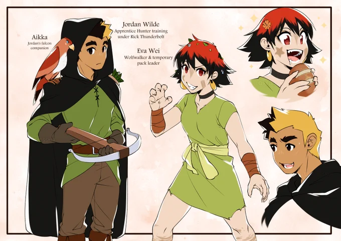 Oban Star Racers x Wolfwalker AU anyone? 🐺
I just couldn't stop thinking about it after seeing the film aaa. Big pubby Jordan &amp; absolutely feral child Eva 👌
But also big mama wolf Maya 🥺💕 Just so many ideas here! 