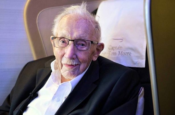 Family of Captain Sir Tom Moore, 100, with him in hospital as he battles Covid