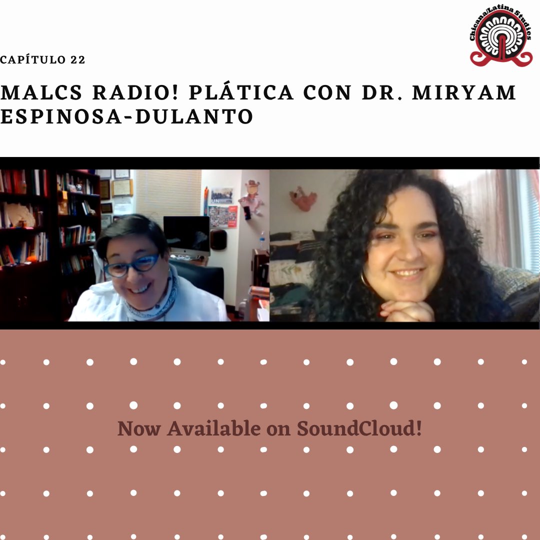 CLSMALCSjournal's tweet photo. So excited for y’all to listen to our latest episode featuring Dr. Miryam Espinosa-Dulanto 🤩 check out the link down below⬇️ ✨

https://t.co/Eulny6GOdd https://t.co/NxiQHmMEav
