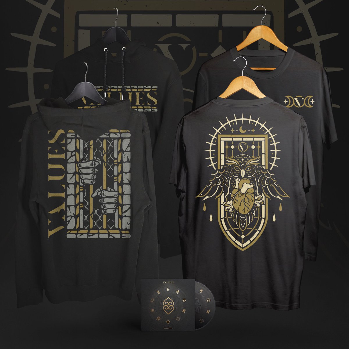 Preorder bundles for our debut album Divinity are available to purchase over at valuesuk.com - it’s free UK delivery and half price delivery for the rest of the world!