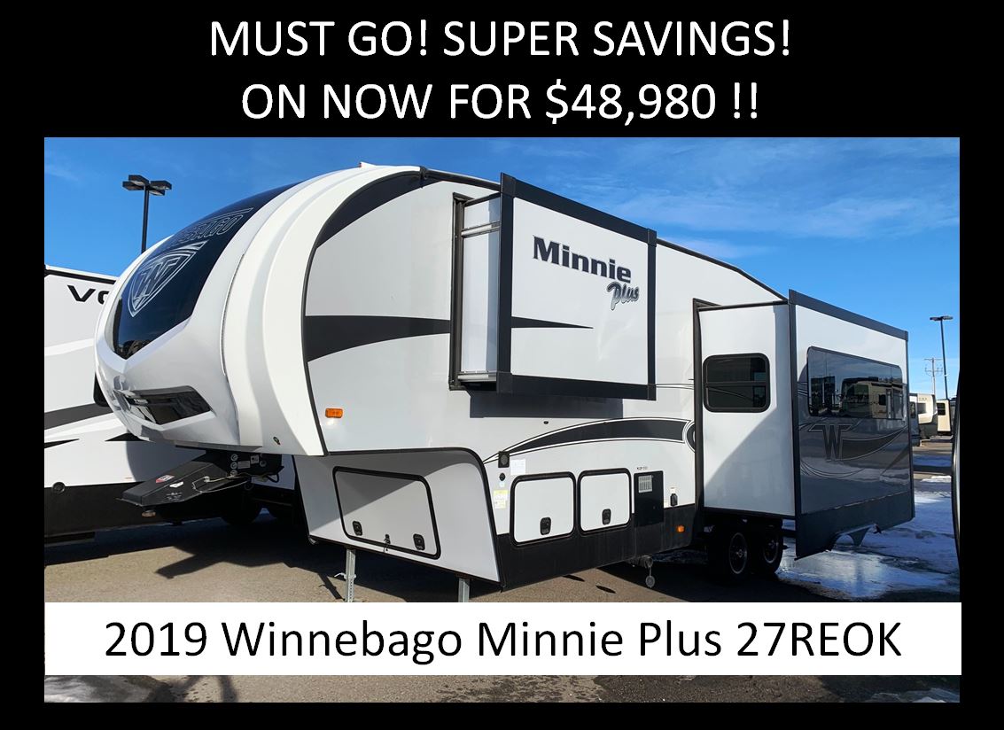 Brand new 2019 Winnebago on Sale Now! #savings #bereadyforspring