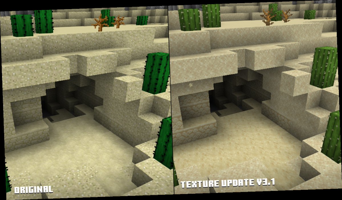 download minecraft update texture pack bedrock / Twitter