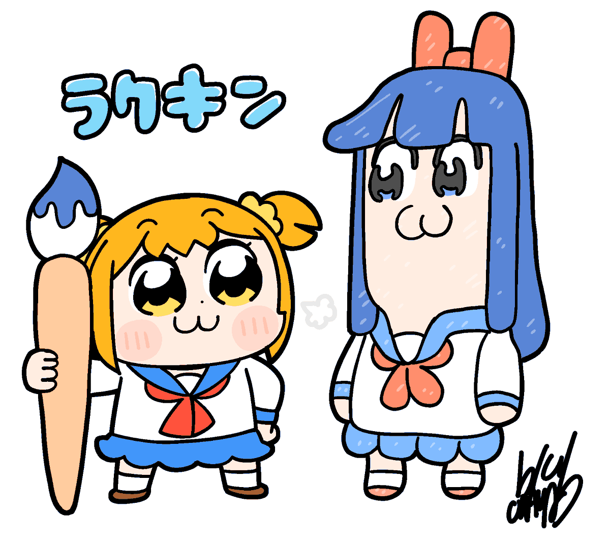 アニメ ポプテピピック 公式 Hoshiiro Anime Twitter