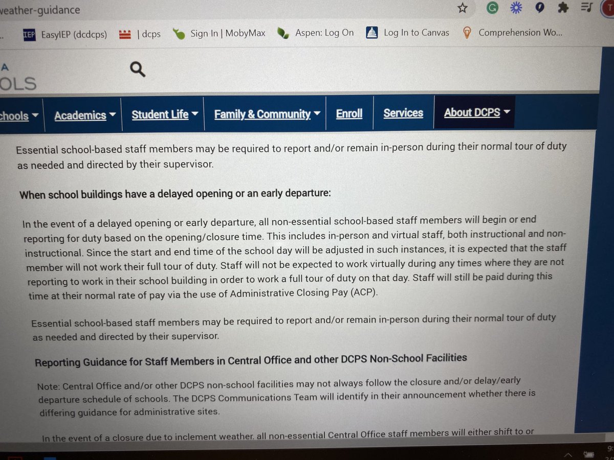 Easyiep Login Dcps Login pages Info