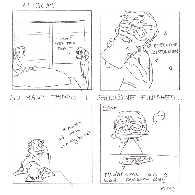 i am putting 0 effort into these it's fine #hourlycomicday 
