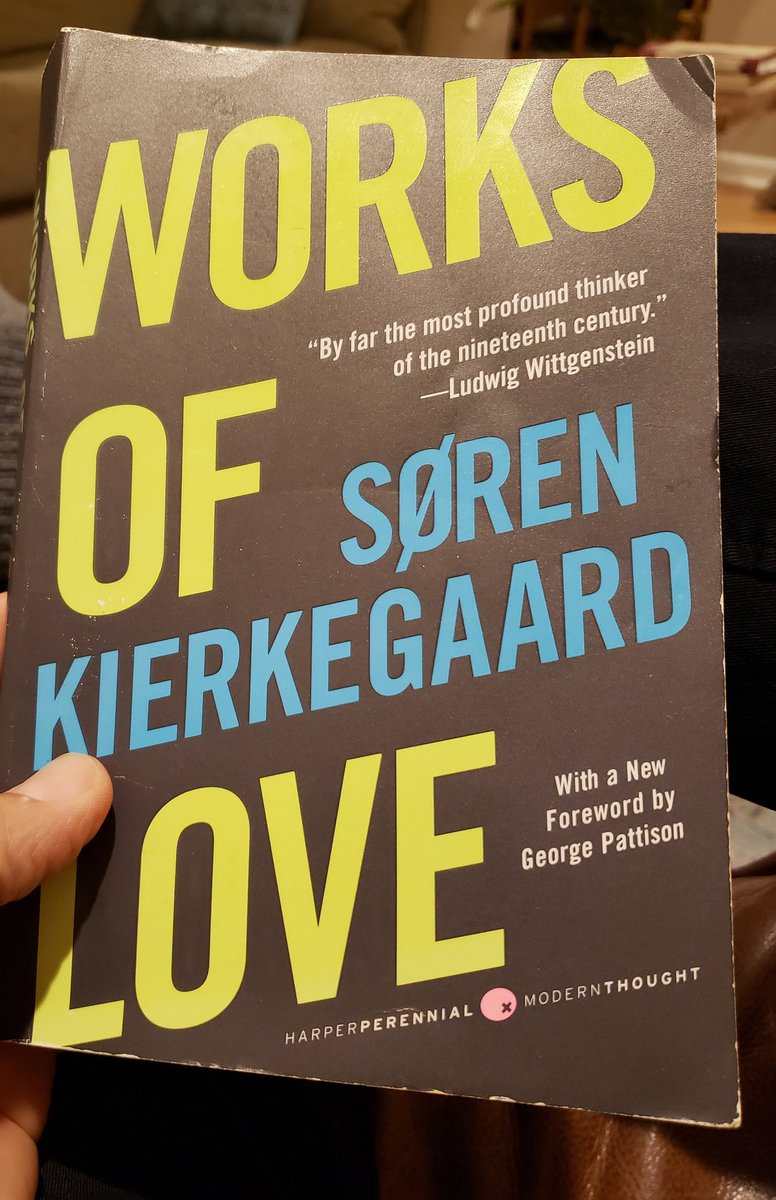 It feels like this <a href="/HarperPerennial/">Harper Perennial</a> cover gives Kierkegaard an approachable feel. Nicely done. I already own an older version, but had to pick this up as a lender copy!