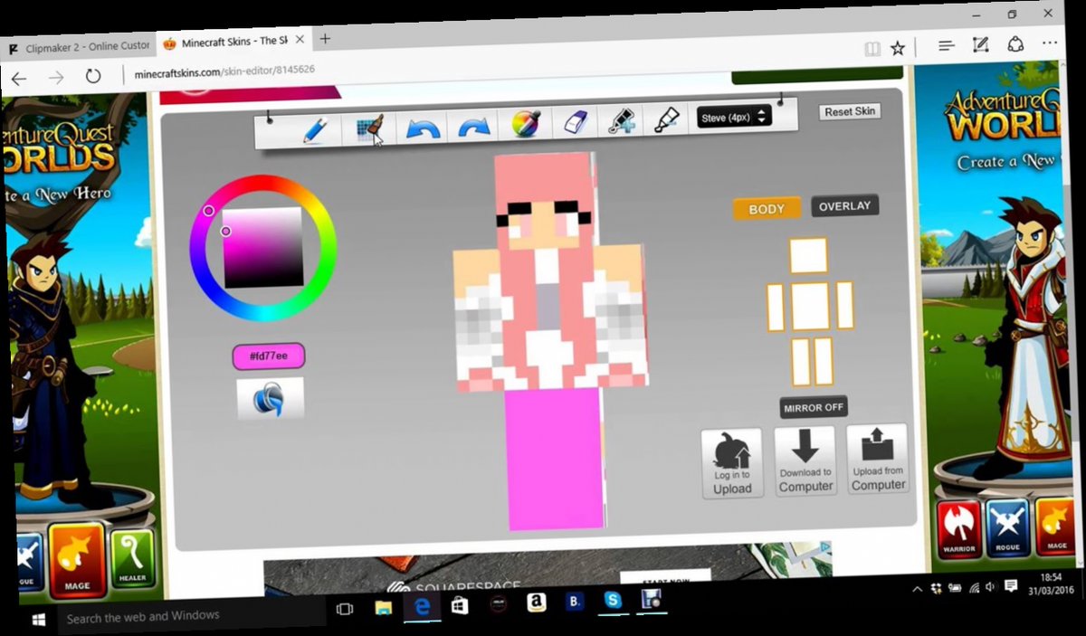 how to download minecraft skin from skindex / Twitter