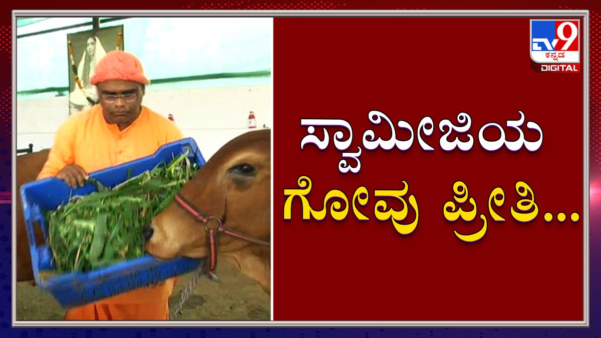 tv9kannada's tweet photo. Bidar: Jyotirmayananda Swamiji Of Ramakrishna Ashram Educating Locals About Indigenous Cows
Video Link ►https://t.co/awfEJ16K6P
#TV9Kannada #Jyotirmayanandaswamiji #RamakrishnaAshrama #Bidar #educatinglocals #importance #Indigenouscows #Kannadanews https://t.co/W7kIGCVchs