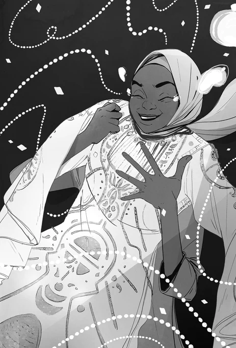 Creative Fixes
-
With Ramadan is in 2 months and it's the first day of #BlackHistoryMonth, it was my pleasure to illustrate for @DifferentAshley's joyous story for the anthology Once Upon An Eid! 