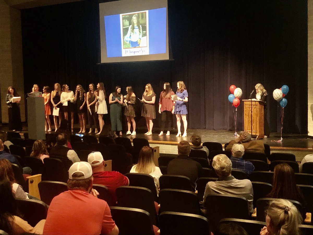 Celebrating the Lady Blues Volleyball Team and Coaches for an Outstanding Season!!!  A year to remember for sure!!