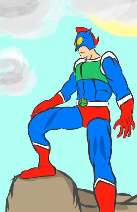 アクション仮面のtwitterイラスト検索結果 古い順