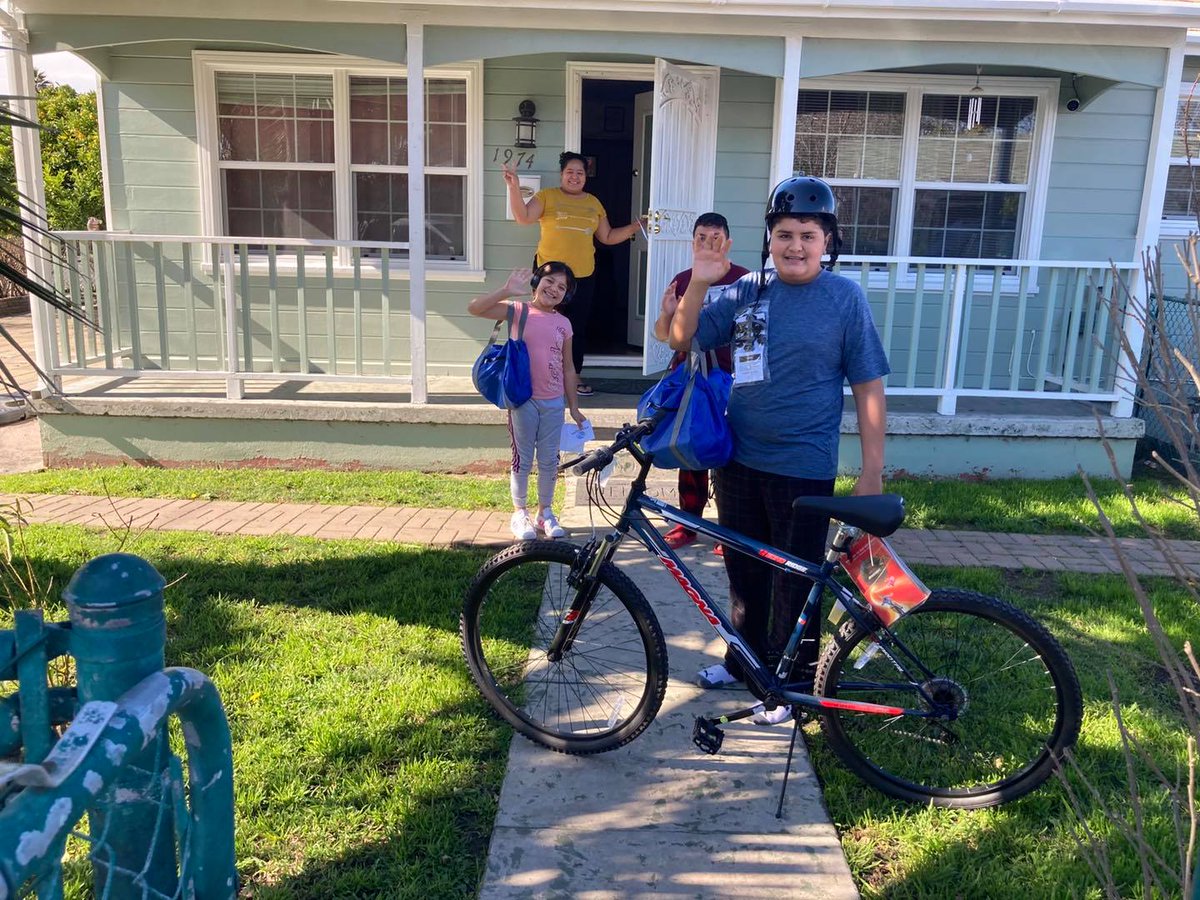 BEST. PART. OF. MY. JOB!!!

Delivered a bike today to one of our Club kids who won it as a prize.