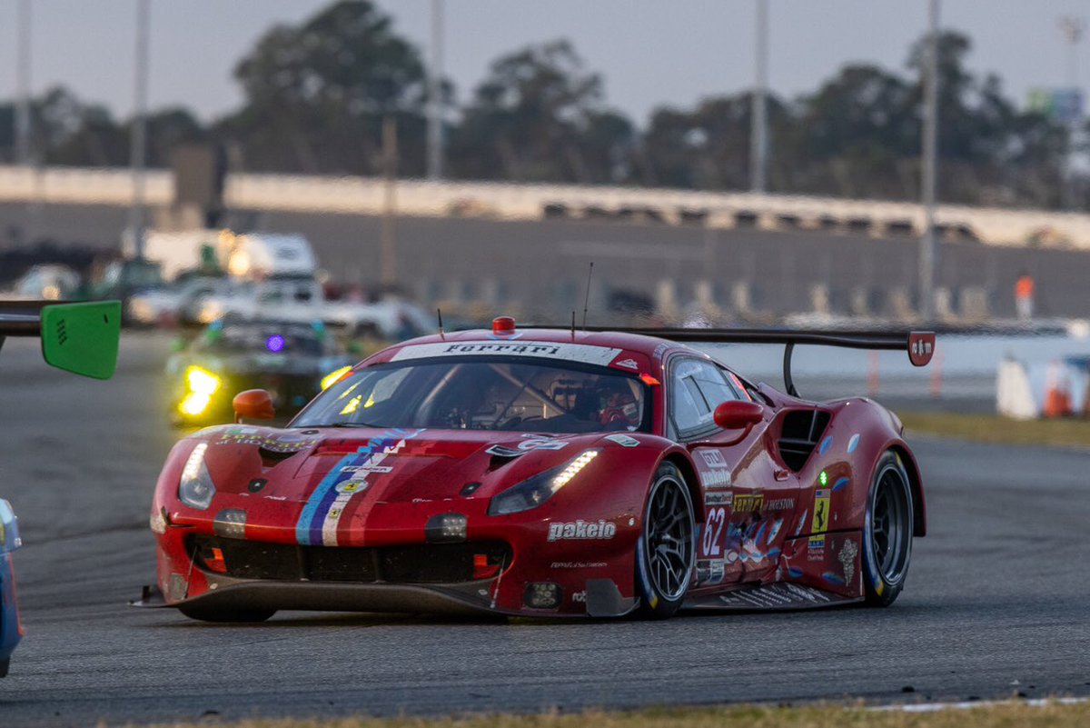 BurnsGroupUnltd's tweet photo. Although it’s always impressive to finish a 24 hour race, wish @risicomp could have been on the podium instead of P4. Crew was incredible and drivers drove their hearts out! Proud of my team! 📷@regislefebure @IMSA @DAYTONA @JamesCalado51 @Ale_PierGuidi @rigondavide @JulesGounon https://t.co/57DKftTYjQ