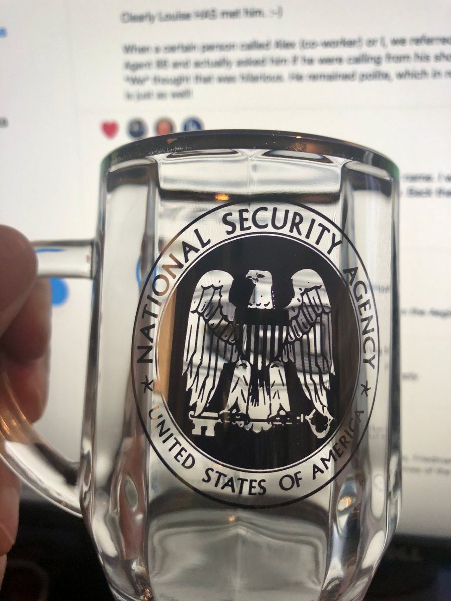 Here's my NSA Mug Shot. There's a story behind the mug... heh :)