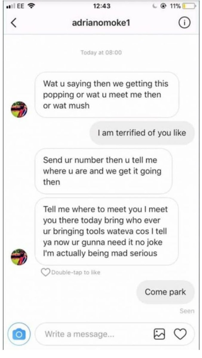 He truly excels, however, when offering out another supporter via Instagram DMs. Moke offers to meet them wherever, including bringing other people and, indeed, tools. He is reprimanded by the club.