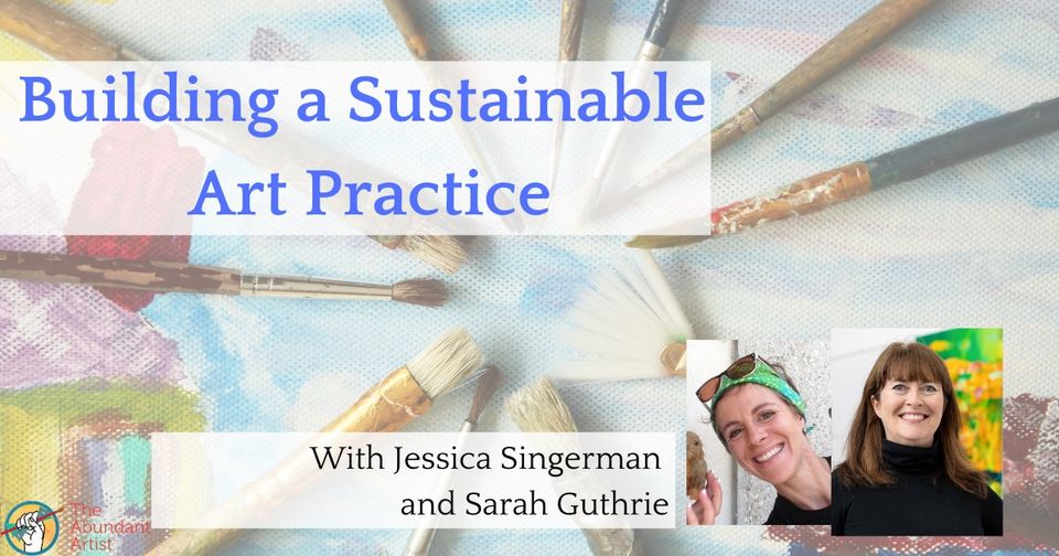 jessingerman's tweet image. If you had a chance to chat with two successful art school grads and ask them how they rebuilt their art practice after burnout, what would you ask? 
Join us on Wednesday, Feb 3 at 4pm EST to get your questions answered. crowdcast.io/e/sustainablea…
#artistsontwitter @ArtistGu3