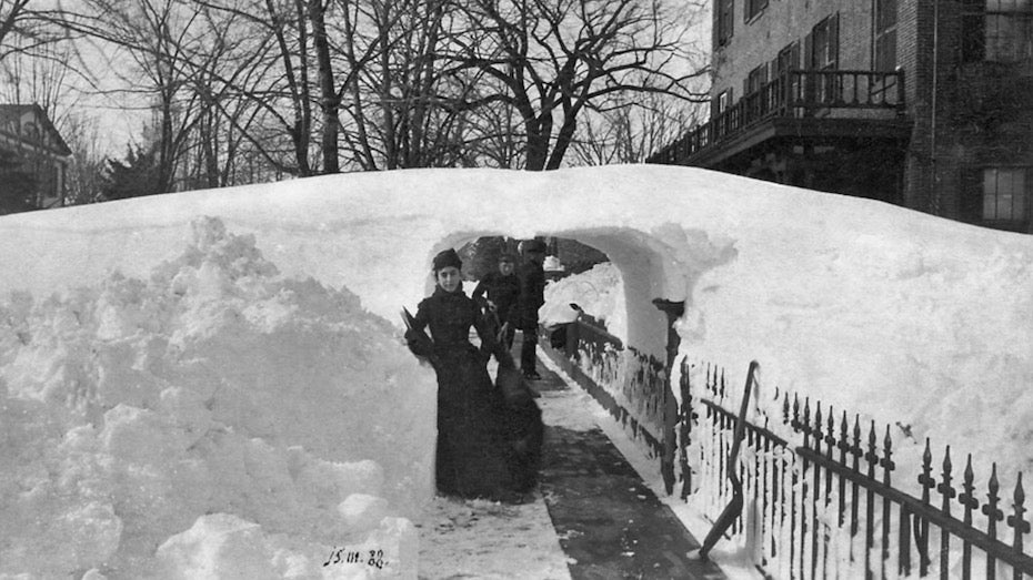 NYC Blizzards: a thread:Let's start with the Blizzard of '88, which I KNOW I read a time travel YA novel about when I was a kid but I can't remember the title.