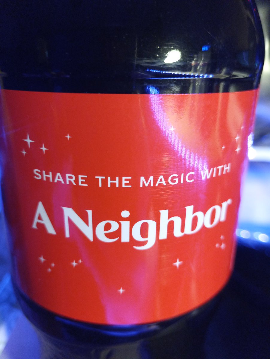 Better check to see if your wife or girlfriend is having more than a coke and some "magic" with....a neighbor...better go check next door!  Hahahaha