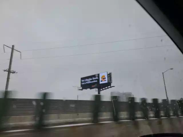 They've got billboards, everywhere