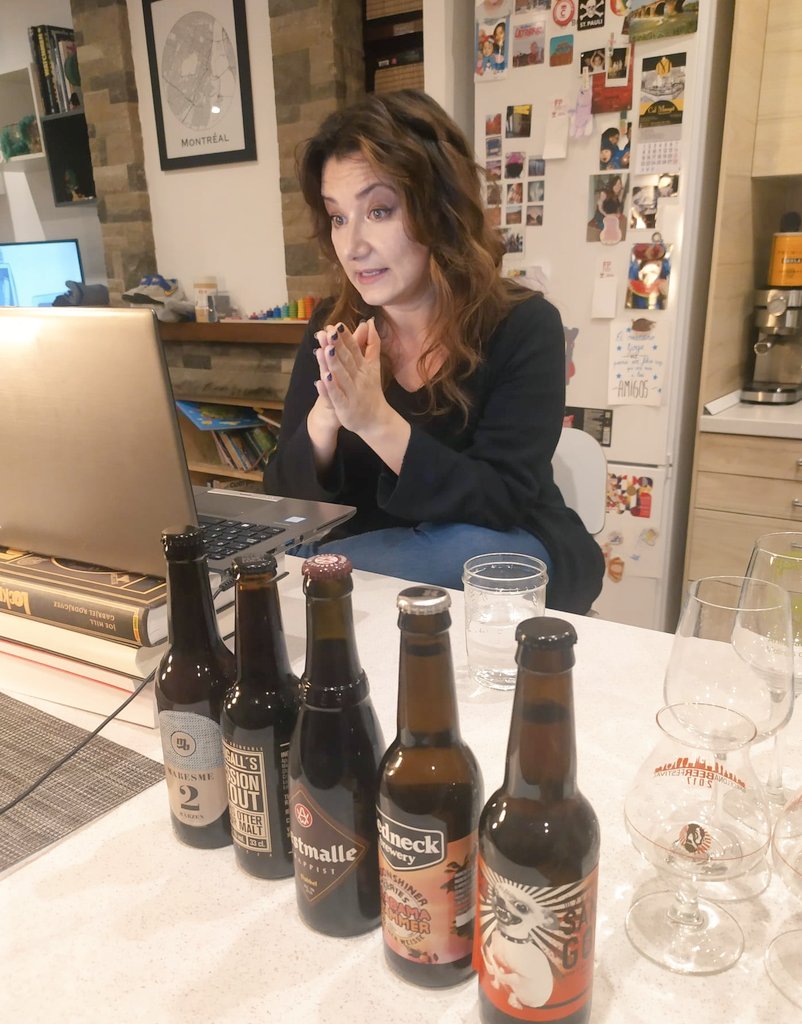 carolgalais's tweet photo. He conduït un tast de cerveses en nom de la @TCAM_Molins i @zulogaarden per a la #firadelacandelera2021 virtual de #molinsderei. Hics! https://t.co/pGzC5KsniB