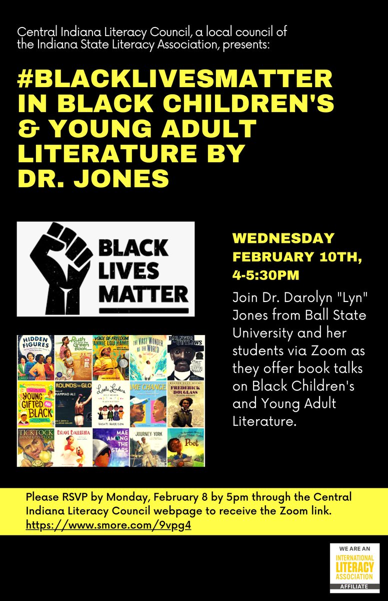 centINDliteracy's tweet photo. Our next online @centINDliteracy event is on Wednesday, February 10. You wonโt want to miss it! RSVP and register at https://t.co/xEr1wq7VFL #IndianaReads https://t.co/85Dc7qmVfV