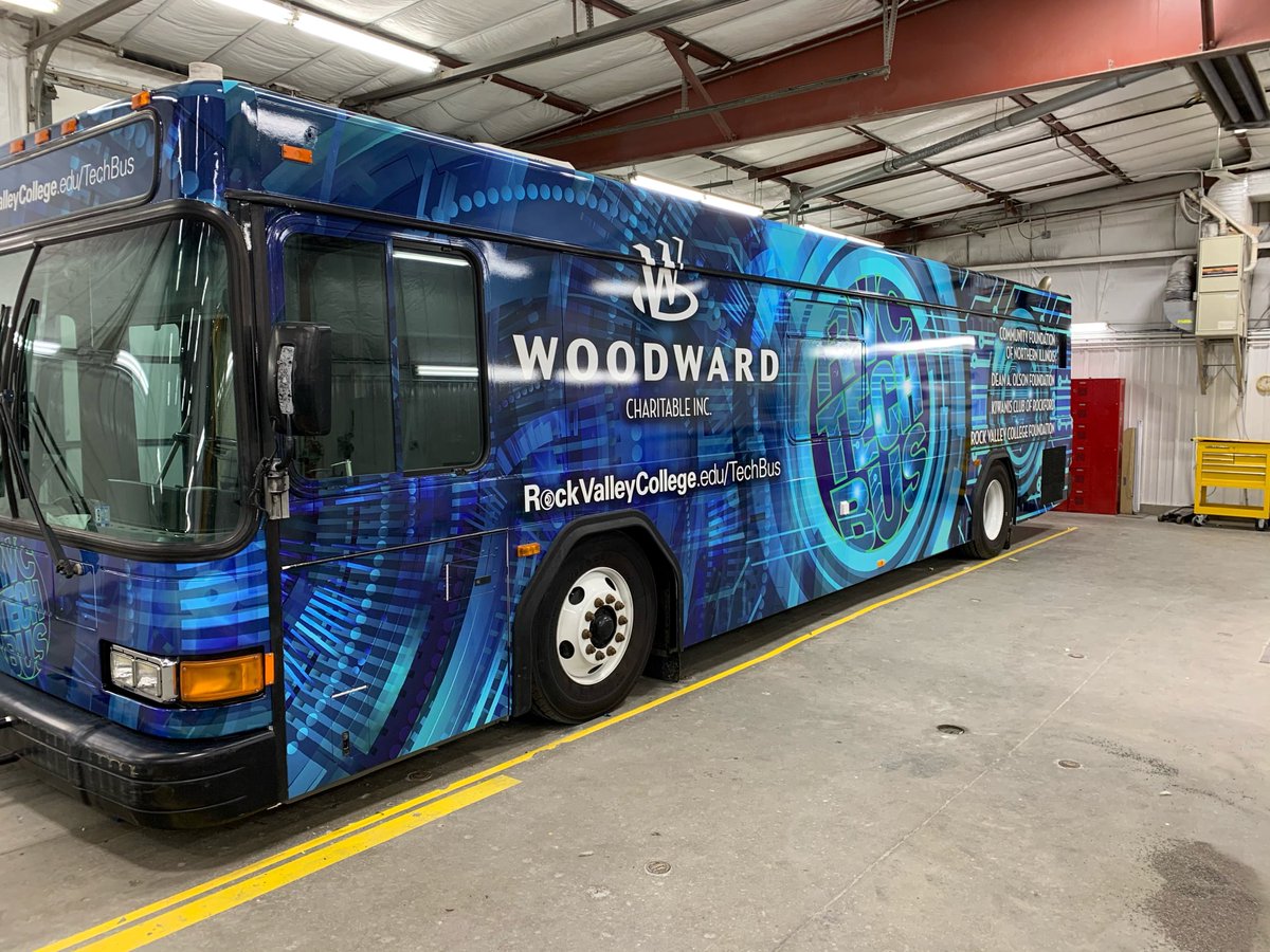 rvcgoldeneagles's tweet photo. The #RVCTechBus is nearing completion and will be delivering higher education to your neighborhood soon! 🚌
Learn more at https://t.co/JcBOAnx5qP https://t.co/SHuxVbrO4t