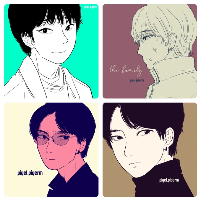 1月に描いた絵をまとめてみた.1(ましろ)
#今月描いた絵を晒そう 