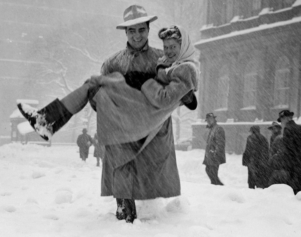 1947 AGAIN: Baby, it's cold outside.
