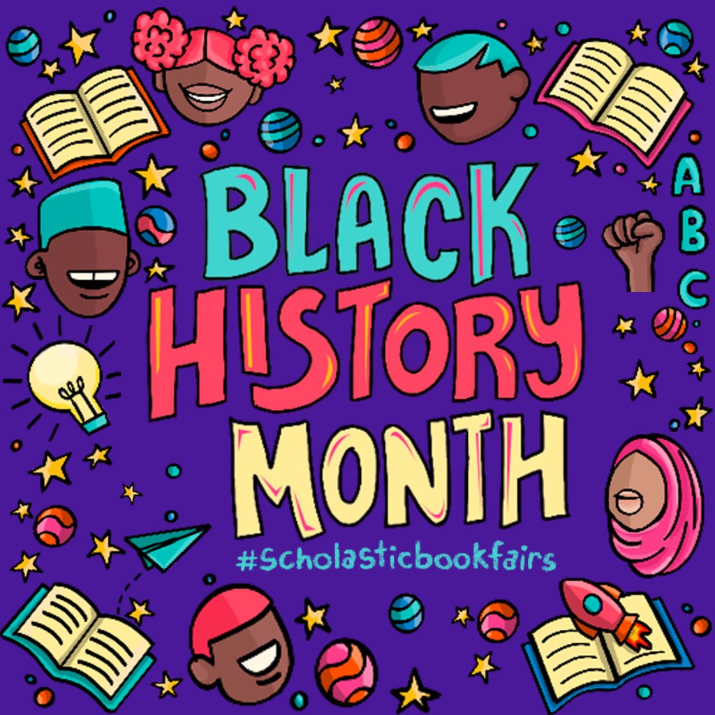 During #BlackHistoryMonth #ScholasticBookFairs is thrilled to celebrate Black culture with the work of New York-based artist/designer, Arielle Wilkins of Brothas N Sistas. Follow us as we feature important titles in Black History bit.ly/YourScholastic…