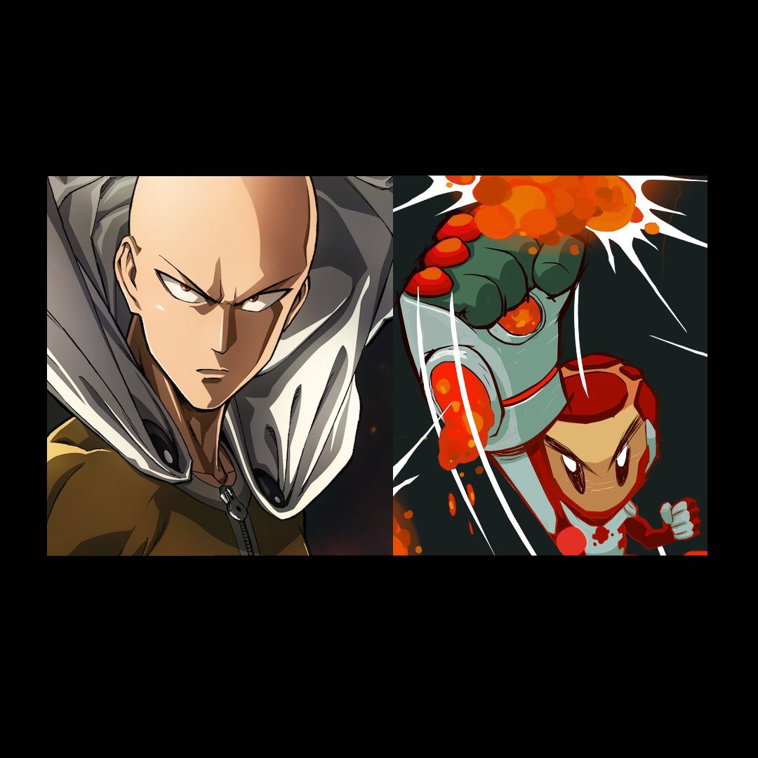 superredhothero's tweet photo. Kazan News Update: Who’s your favorite superhero famous for their punching skills?! We’re a little bit biased 🔥 🤖 🥊 #videogames #anime #OnePunchMan #SuperRedHotHero https://t.co/iZbbnngdEA