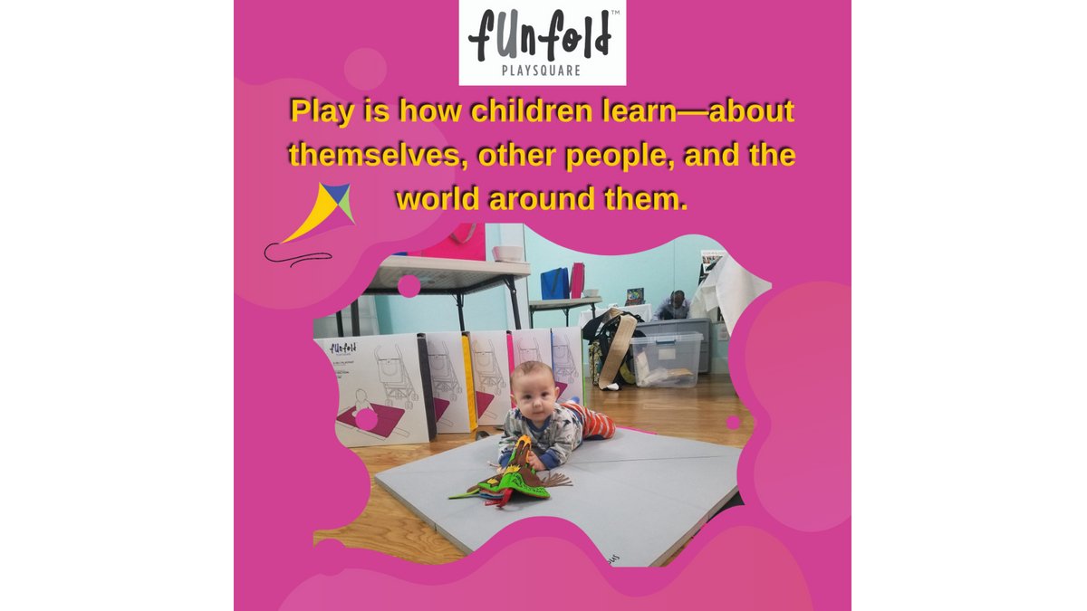fUnfoldPlay's tweet photo. Play is how children learn—about themselves, other people, and the world around them.

Baby Play Fact by Caring For Kids.

Buy the best folding playmat that goes anywhere https://t.co/Y3l5GWbolF 

#funfoldplay #babystuff https://t.co/FubW23eXIs