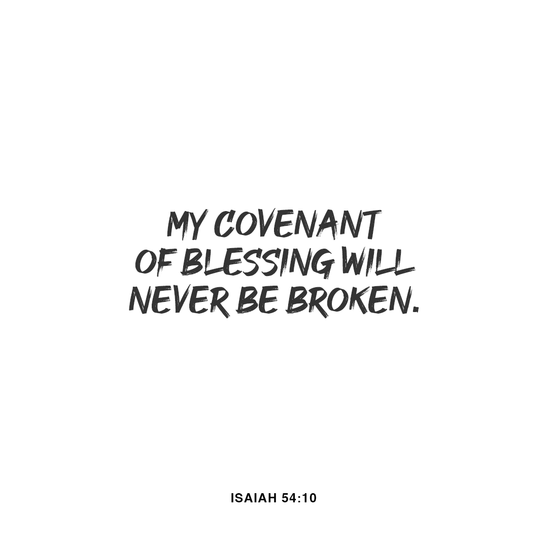 YouVersion's tweet photo. For the mountains may move and the hills disappear, but even then my faithful love for you will remain. My covenant of blessing will never be broken,” says the Lord, who has mercy on you. - Isaiah 54:10 https://t.co/ftS3INb1ks